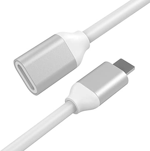 WaBaHa iOS Extender Cable, Male to Female Cellphone Extender Cord, iOS Fast Charging 10Gbps Data Transfer Compatibility for MacBook iPad Laptop Mobile Phone(3.3Ft / 1M)