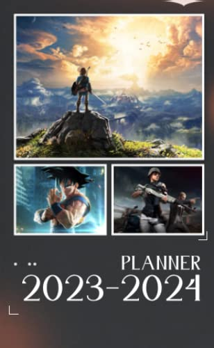 Gamer Mini Planner Calendar 2023 - 2024: Gamer 2023-2024 Monthly Pocket Planner Calendar, 2023-2024 Planners For Women Men, Christmas Gifts For Dad Mom Student Teacher