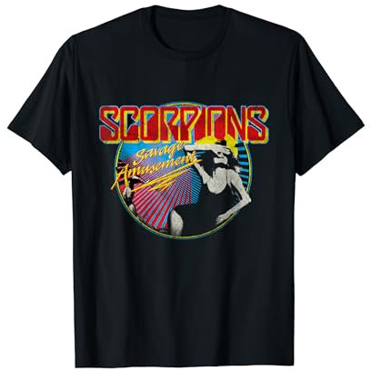 Offizielles Scorpions Savage Amusement T-Shirt