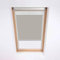 Classic Roof Blinds for Keylite Roof Windows, Blackout Blind, Window Code P02 Cream