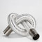 Oniissy Tubo flessibile per canna fumaria in acciaio , tubo rigido multi stufe Ø 50 mm, portata estensibile 0,65-1,5 metri