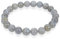Joyas Minerales Armband aus 100% Authentischen Natursteinen - Elastisches Armband mit 6mm oder 8mm Perlen - Größe 18,5cm | Schmuckkästchen Inklusive (Grauer Labradorit, 6mm)