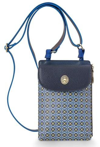 [W0725] Pippa Phone Bag Clover Blue 13.5x3x20cm