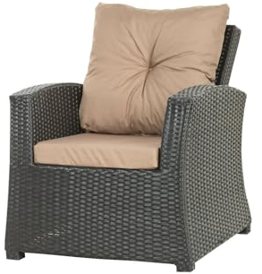 4er Set Rattanmöbel Auflagen Kissen für Relaxstühle Auflagen für Rattanmöbel Gartenmöbel Rattanmöbel Auflagen Kissen für Rattanmöbel Sofakissen Sofakissen Rattan (Beige)