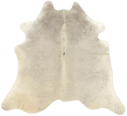 Kuhfelle Online & Nomad KUHFELL RINDERFELL HELL GRAU BRAUN Natur 200 x 190 cm STIER Fell Teppich