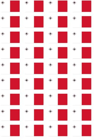 Aufkleber: 25x15 mm, 36 Stück - Flagge - Malta - MT - für Auto, Koffer, Laptop und mehr