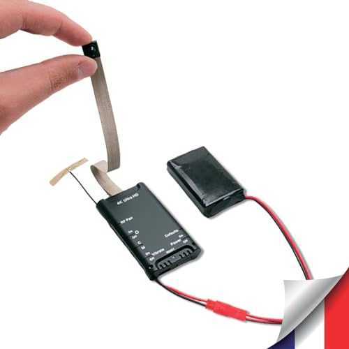Active Media Concept Micro caméra Espion 4K WiFi à intégrer Enregistrement continu et détection de Mouvement mémoire 128Go