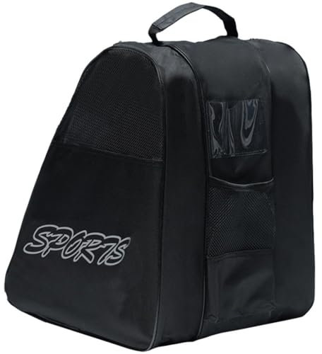 Lpitoy Rollschuh-Aufbewahrungstasche, Reise-eislauf-Rucksack, Verstellbarer Schultergurt, Rucksack Für Erwachsene Und Kinder, Eiskunstlauf-Tasche, Schuhtasche