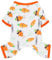 Dog Pajamas for Small Dogs Boy Girl Puppy Pjs Pet Clothes Cute Soft Material Dog Clothes Dog Outfits Shirts for Chihuahua Yorkie Teacup Cat Clothes Puppy Outfit Doggy Apparel(Medium, Carrot)