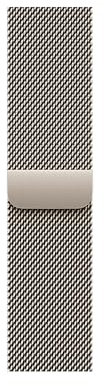Apple Watch Band - Milanaise Armband - 42 mm - Natur - One Size (passt den meisten Handgelenken)