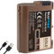 Blumax Akku kompatibel mit Nikon EN-EL15 |- 2600mAh -| EN-EL15c EN-EL15b EN-EL15a mit USB Typ-C Ladebuchse für Z5 D850 D7500 - Z8 Z7 II Z6 III Zf