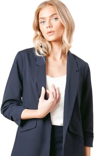 Dorothy Perkins Ruched Sleeve Blazer