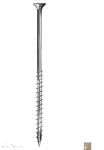 Vis à Bois de Charpente PRO à haut rendement Acier Zingué Empreinte TORX Boite de 100 vis 6x160 T30