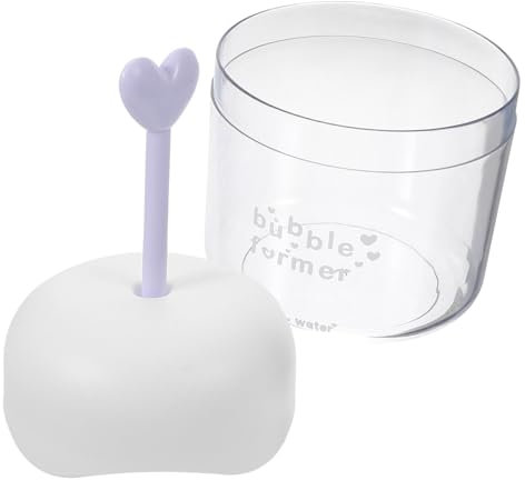 GALPADA Transparenter Manueller Schaumreiniger Gesichtsreinigungsschaummacher aus Kunststoff für Shampoo Duschgel Handreiniger Badezimmer Zubehör