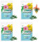 4 Set Bio Organische Düngestäbchen - Blumendünger Für Grünpflanzen Und Blühpflanzen - Pflanzendünger Für Wachstum Und Gesunde Blüten - Nährstoffsticks - Düngehilfen