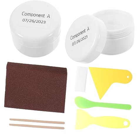 Lurrose Porzellan-reparaturset Für Badewanne Und Fliesen Fiberglas-reparaturset Mit Fliesenfarbe Und Arbeitsplatten-farbset Geruchlos Und Vielseitig Einsetzbar