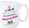 MUGFFINS Taza para Regalar a Madres - La Vida no Viene con un Manual de Instrucciones, Viene con una Bonita MAMÁ - 350 ml - Tazas con Frases de Regalo para mamás