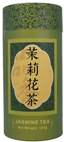 130 grams Jasmine Green Tea - Chinese Green Loose Leaf Tea with Jasmine Flowers