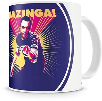 Big Bang Theory Licenza Ufficiale Sheldon Says BAZINGA! Tazza di caffè, Mug