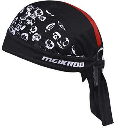 Afinder Damen Herren Bandana Cap Kopftuch Kopfband Biker Hat Piratentuch Mustern Sport Atmungsaktive Fahrrad Kopfbedeckung Anti UV Sommermütze