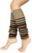 Voqeen Stulpen Damen Beinwärmer Knie Socken Böhme Gehäkelt Gestrickt Stulpen Bein Wärmer Beinstulpen Strümpfe Gestreift Strümpfe Socken Verdicken Tanzen Strumpf Lange Beinwärmer