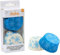 DECORA, 0339847 Moldes para Muffins, Muy Prácticos para Hornear, Presentar y Regalar Muffins, Resistentes hasta 220°, Hechos en Italia, Diseño de Estrellas de Hielo, Paquete de 36