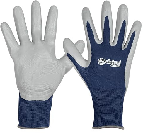Lakeland Active Orton Weed & Seed Gartenhandschuhe, Oxford Blue, Größe XS