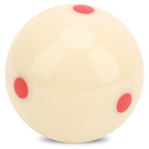 Zunate Billards Ball, 1pcs 52.5mm Snooker Practice Ball Billiard Practice Training Cue Ball(2.1inch) for Snooker Training and Games