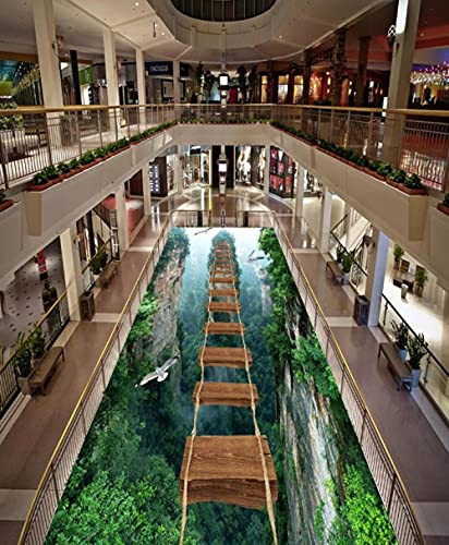 Heimwerker Anpassen 3D Bodenbelag Schlafzimmer Badezimmer Schwimmbad Wasserdichte Wand 3D Bodenfliesen Home Decor-430 * 300cm