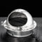 Edelstahl Lüftungsgitte,120mm Edelstahl Lüftungsgitter Abluftgitter Wetterschutzgitter Aussenhaube Rund Kugelhaube für Küche Dunstabzugshaube Abdeckung (120mm)