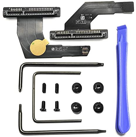 New HDD Hard Drive SSD Connector Flex Cable Ribbon with Tools Repair Part Replacement for Mac Mini A1347 821-1500-A 821-1501-A (Mid 2011 - Late 2012)