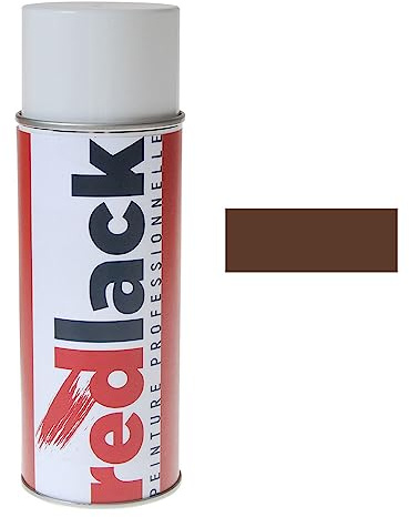 Redlack Peinture aérosol RAL 8012 Mat multisupport