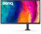 BenQ PD3205UA 32-inch Ergo Arm 4K Monitor, UHD, sRGB, Rec.709, HDR10, IPS, AQCOLOR Technology, USB-C, Factory-Calibrated, Hotkey Puck G2, KVM, Color Mode, DualView, Gray
