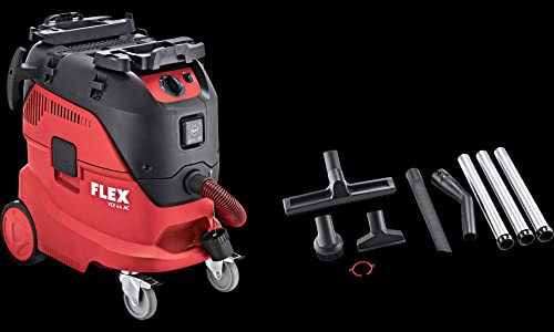 Flex VCE 44 L AC-Set Sicherheitssauger mit automatischer Filterabreinigung, 42 l, Klasse L, 1200 Watt, Kabellänge 7,5 m, Staubsauger 465690