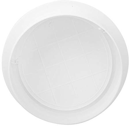 4In Back Draft Damper Abs 100Mm In-Line Extractor Fan Vent Back Draught Shutter, Extractor Draught Plastic Accessories For Extractor Fan Vent Back Draught Shutter