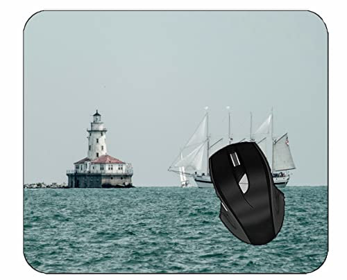 YENDOSTEEN Tapis de Souris, Tapis de Souris de Jeu Rectangle personnalisé D50 Wind 300 * 250 * 3 mm