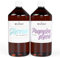 Belissia Glycerin (VG 99,5%) 1000ml E422 + & Propylenglykol (PG 99,9%) 1000ml E1520 | Laborqualität, Kosmetik, Pharma, Lebensmittel, Vegan