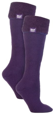 HEAT HOLDERS 2er Pack Damen Kniestrümpfe Winter Warm Wellington Stiefelsocken Outdoor