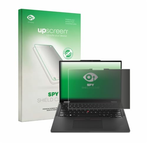 upscreen Blickschutzfolie für Lenovo ThinkPad X13 2-in-1 Gen 5 | Anti-Spy Displayschutz Made in Germany Privacy Screen Protector Sichtschutz Blaulichtfilter Klare Folie