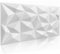 3D Paneele Polystyrol XPS Styropor – Moderne Wandverkleidung & Deckenpaneele – Wandpaneelen Leicht Flexibel 100 cm x 50cm / ‎‎12m² - 24 Stück (Weiß 03)