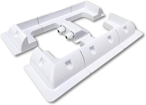 QeeHeng Lot de 7 supports de montage pour panneau solaire sans perçage pour camping-car, bateaux, caravanes, véhicules, camping-cars, abris de jardin