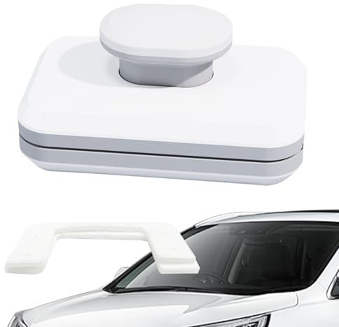 Siuwddee Doppelseitiger magnetischer Fensterreiniger, magnetische Fensterreinigungsbürste - Doppelseitiges Fensterwaschwerkzeug | Starke beidseitige Glaswischerwerkzeuge mit ergonomischem Griff für