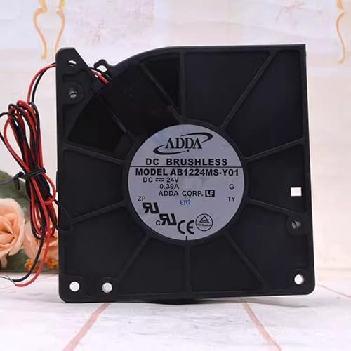 ADDA AB1224MS-Y01 24V 0.39A 120MM 12032 Turbo centrifugal blower fan