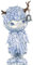 POP MART Hirono Ceramic Feather Figurine Anime Actionfiguren Sammelfiguren Sammler Kunstspielzeug Spielzeug Figuren Geschenk 1PC