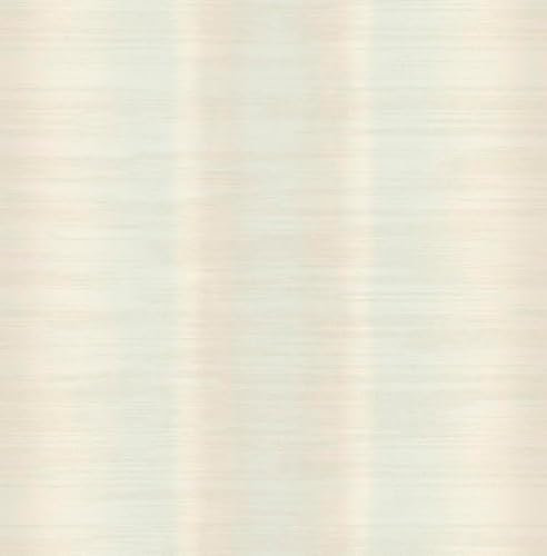 KT·EXCLUSIVE WALL FASHION Papiertapeten | Streifentapeten | 8,23x0,68 m | Interlochen (Creme-Türkis)