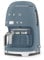 Smeg DCF02SBMUK Retro 50s Style 1.4L Drip Coffee Machine, Auto Start, Keep Warm Function, Storm Blue