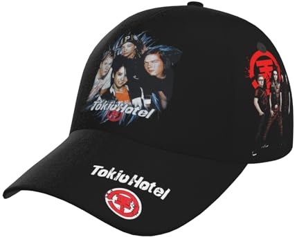 MZPQDKSLK Tokio Snapback Baseball Cap Herren Damen Schwarz Kappe Verstellbare Hotel Outdoor Running Freizeit Basecap Sonnenschutz Baseballkappe für Outdoor