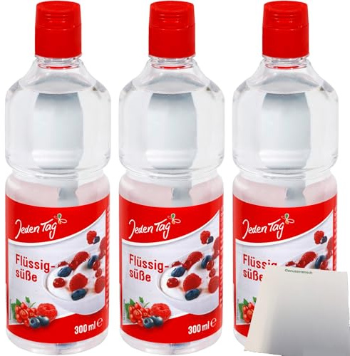 usy Bundle für Jeden Tag Flüssigsüße 3er Pack (3x300ml Flasche) + usy Block