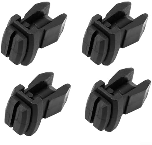 YobiLife Lot de 2 clips de verrouillage pour grille d'aération de camping-car - En polypropylène - Pour camping-car, remorque, van, réfrigérateur - Maintien de tension de précision - Résistant aux