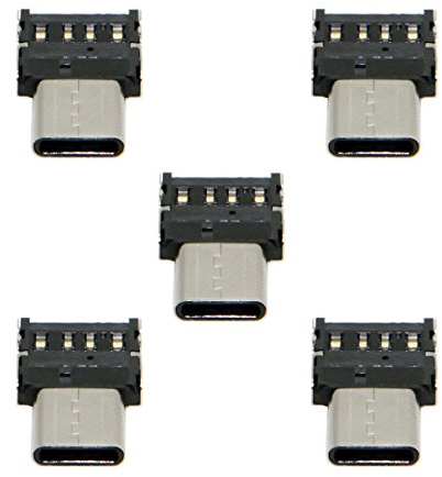 chenyang Lot de 5 adaptateurs USB C OTG USB C mâle vers USB 2.0 femelle ultra mini